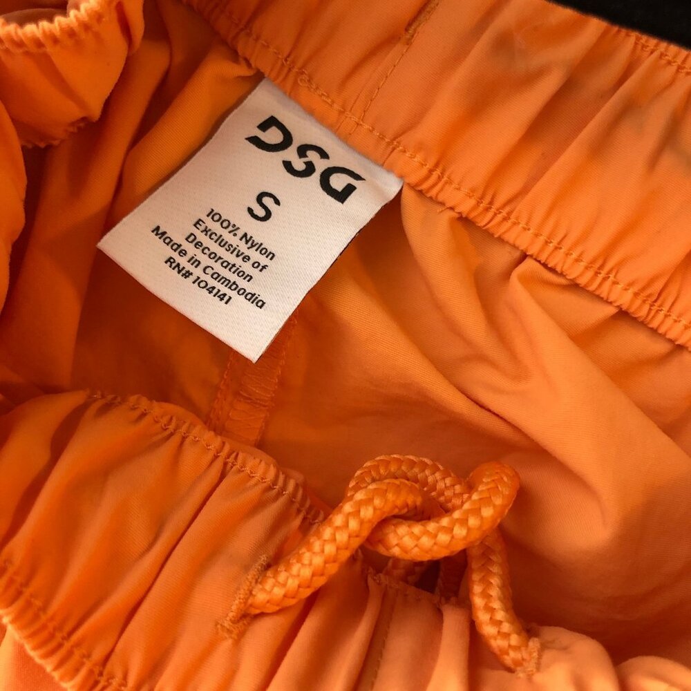 DSG Womens High-Rise Woven Shorts 3" Inseam Orange Size S - Picture 7 of 7